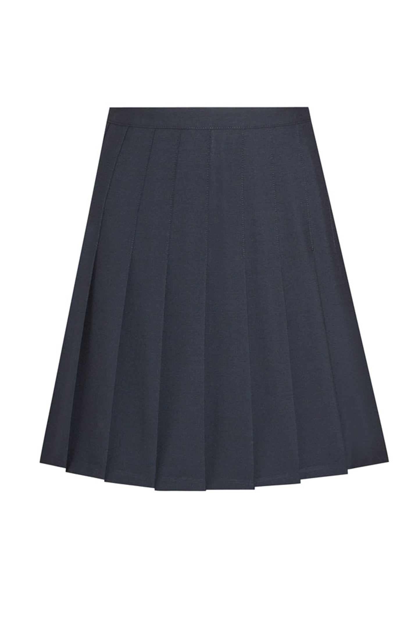 Stitched Down Knife Pleat Skirt